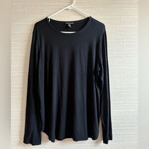 Eileen Fisher crewneck long sleeve tshirt